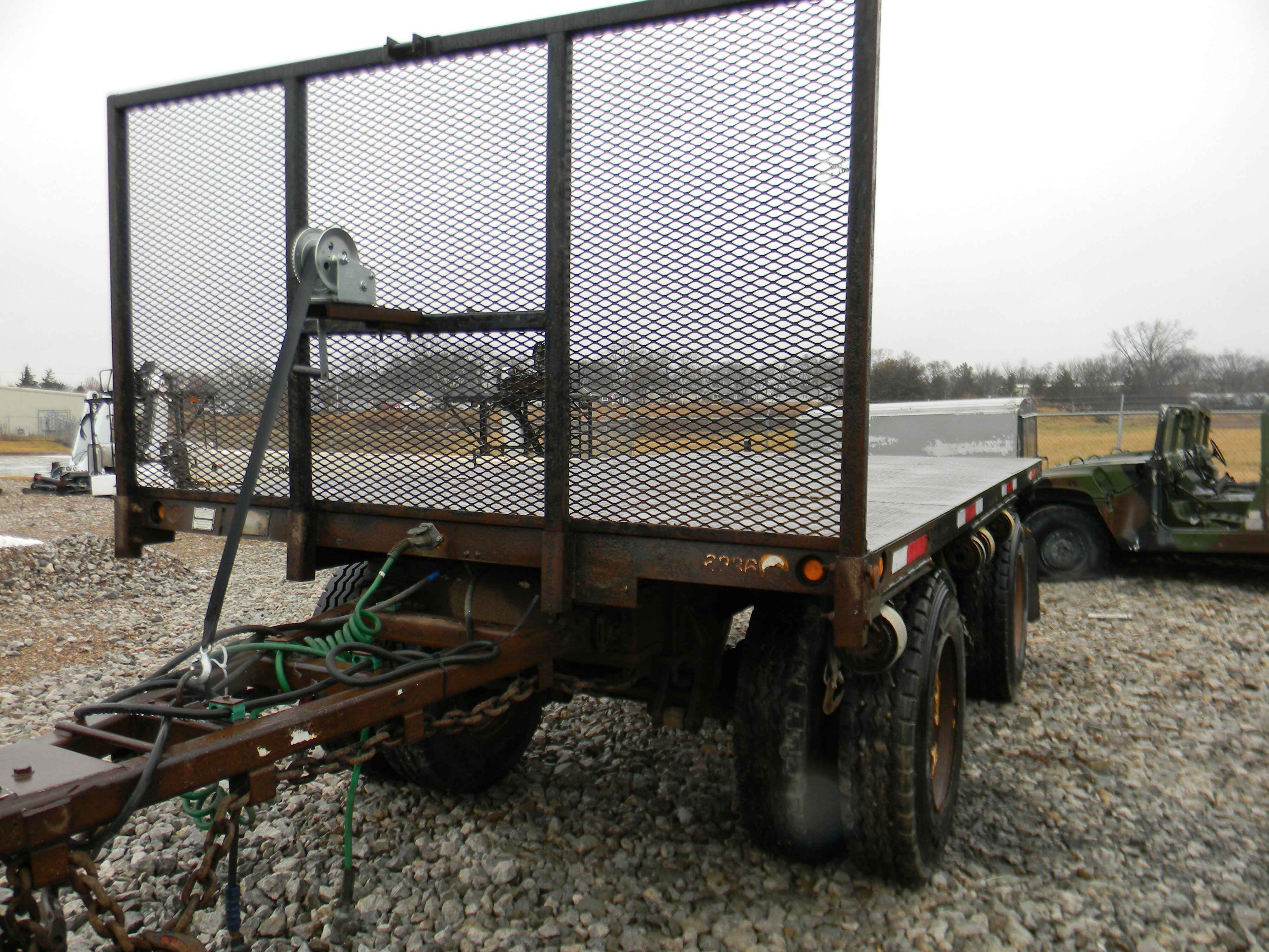 2004 Hawkmaster 16' Pup Trailer