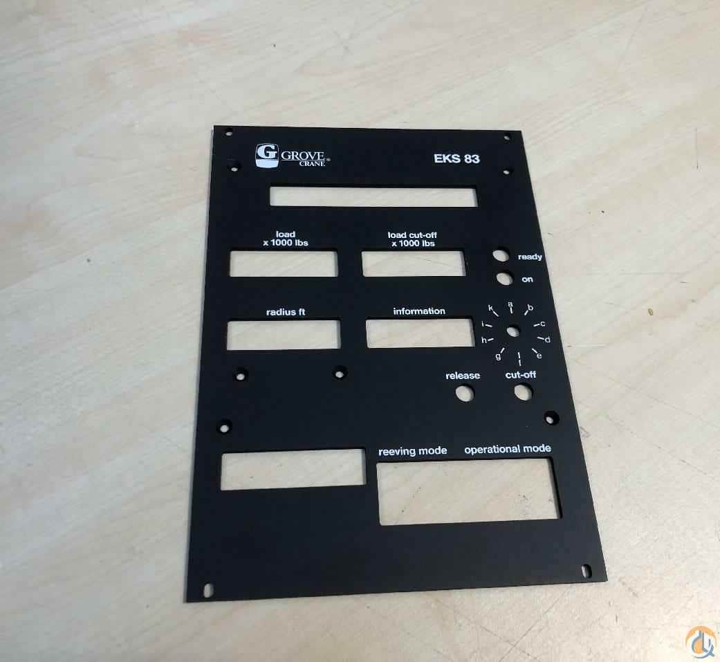 1686627 - FRONT PLATE LMB EKS 83 ENGLISCH