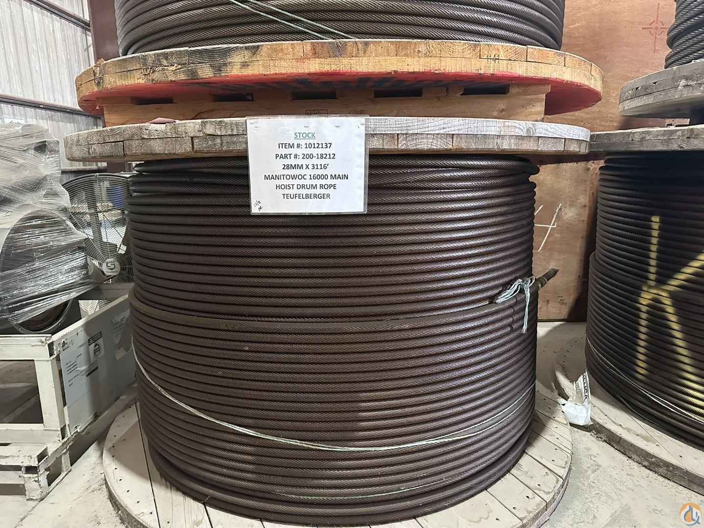 Wire Rope - 28mm x 3116'
