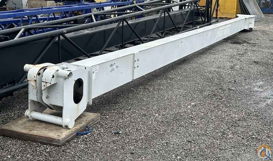 31' fixed jib assembly for 124' boom (accepts man basket)