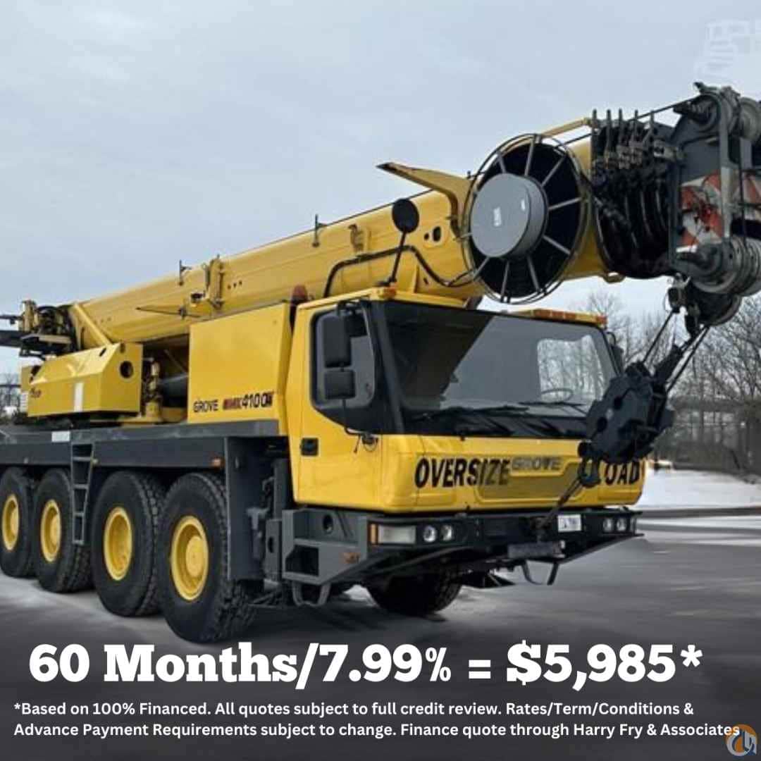 2009 Grove GMK4100B