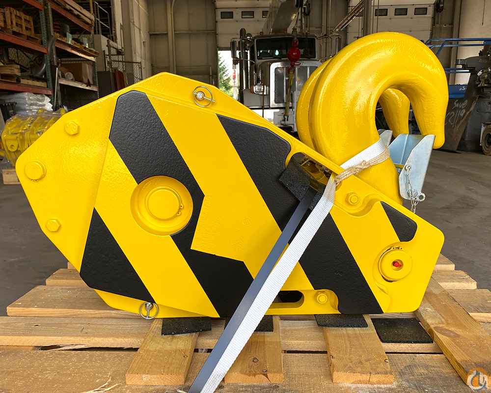 40 TON • 3 SHEAVES • 3/4" (19MM) WR • NEW! ROPEBLOCK HOOK BLOCK