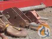 Johnson 60 Ton Six Sheave Hook Block accommodates 7/8” - 1" wire rope; CranesList ID: 550