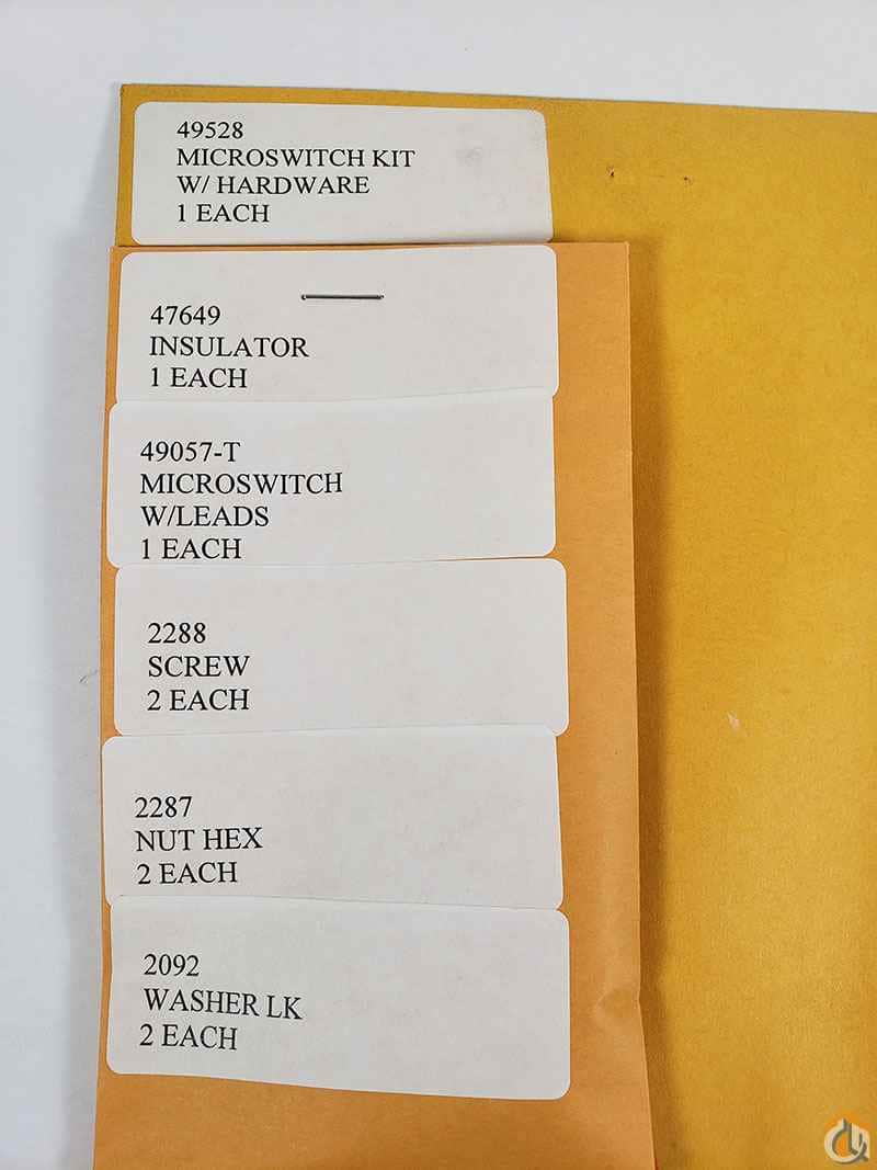 Hunter Heater Microswitch Kit with Hardware