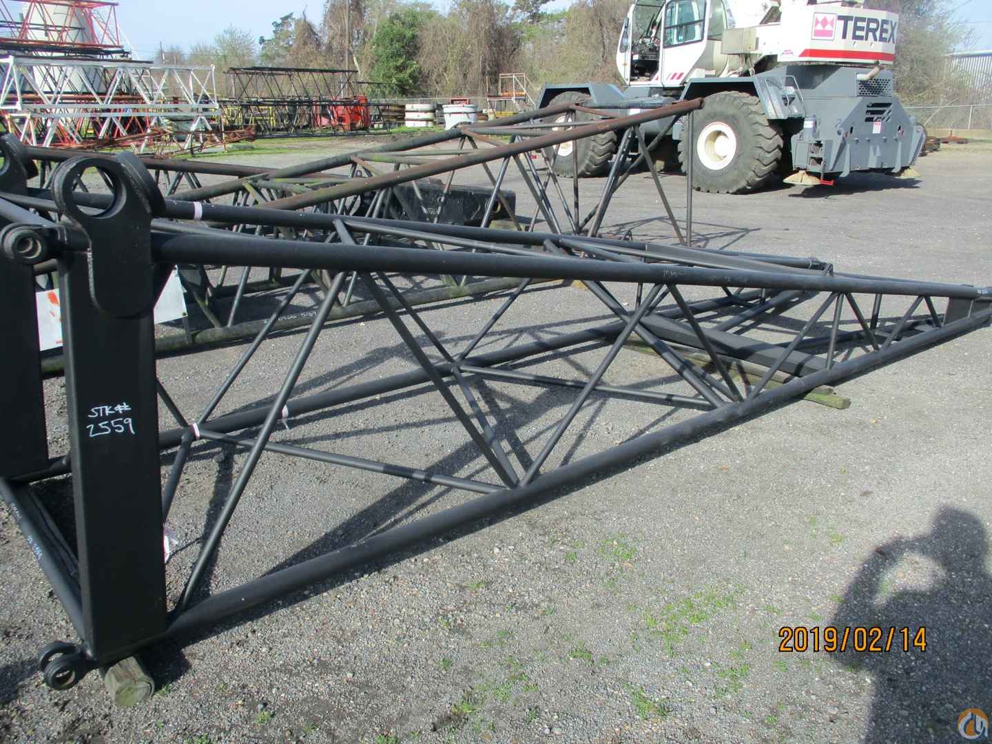 Two -Link-Belt LS118 - 54" X 44" X 3" Tubular Boom Base Sections; CranesList ID: 282
