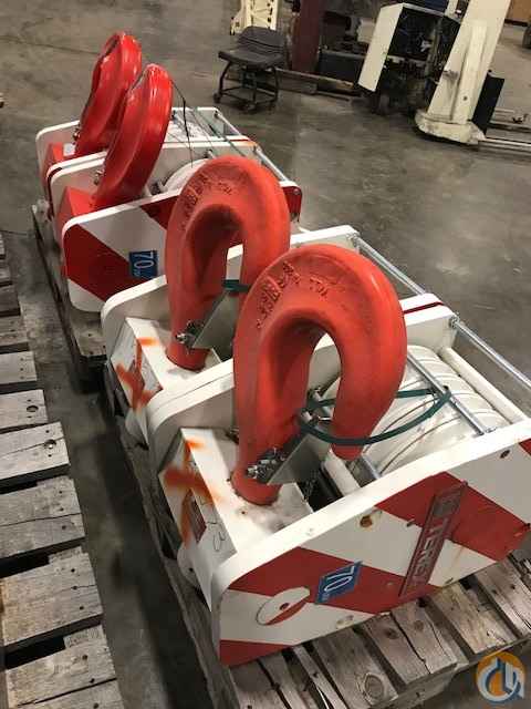 70 Ton 5 Sheave Hook Block for ¾” wire