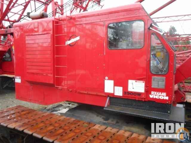 1981 Manitowoc 3900W-II 140 Ton Lattice-Boom Crawler Crane