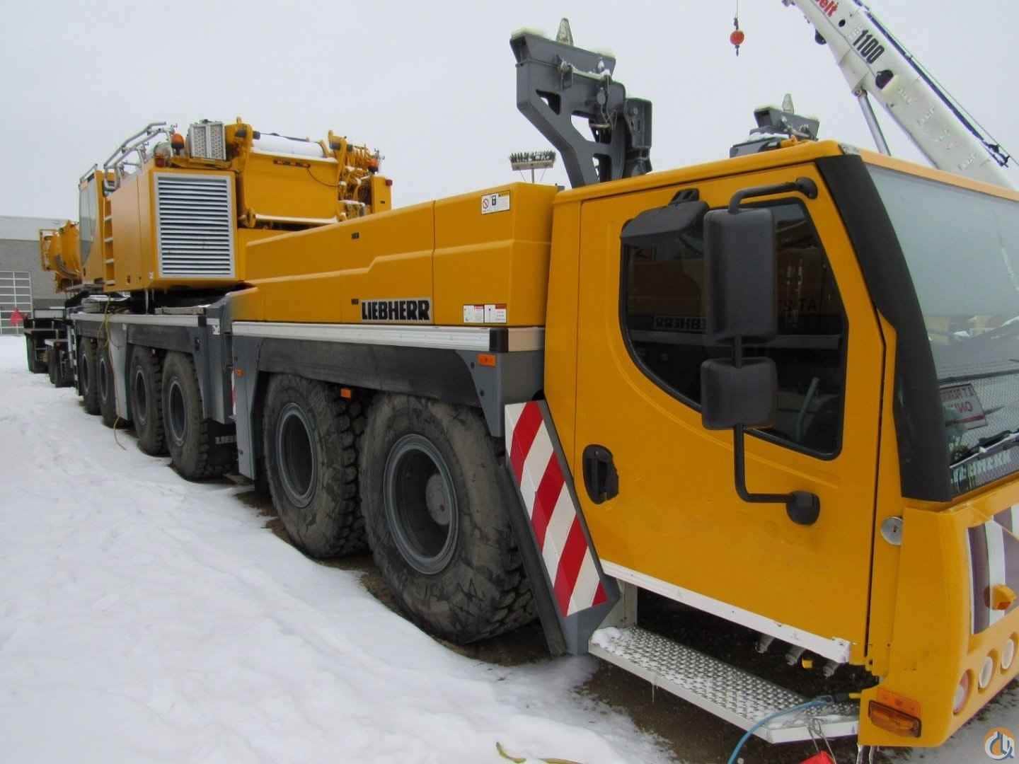 2013 LIEBHERR LTM 1350-6.1 WITH FULL LUFFER, SUPERLIFT, REMOVABLE OUTRIGGER BOX, 20.5 TIRES, DOLLY, LICCON 2