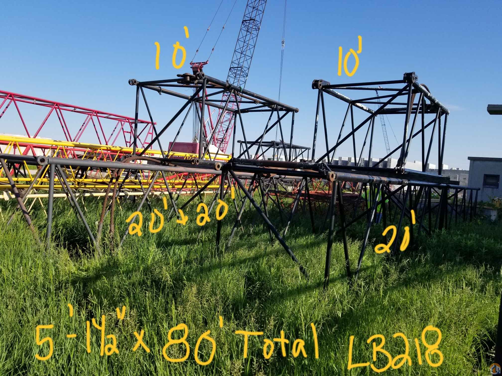 Link-Belt 100 Ton Truck Crane Main Boom sections