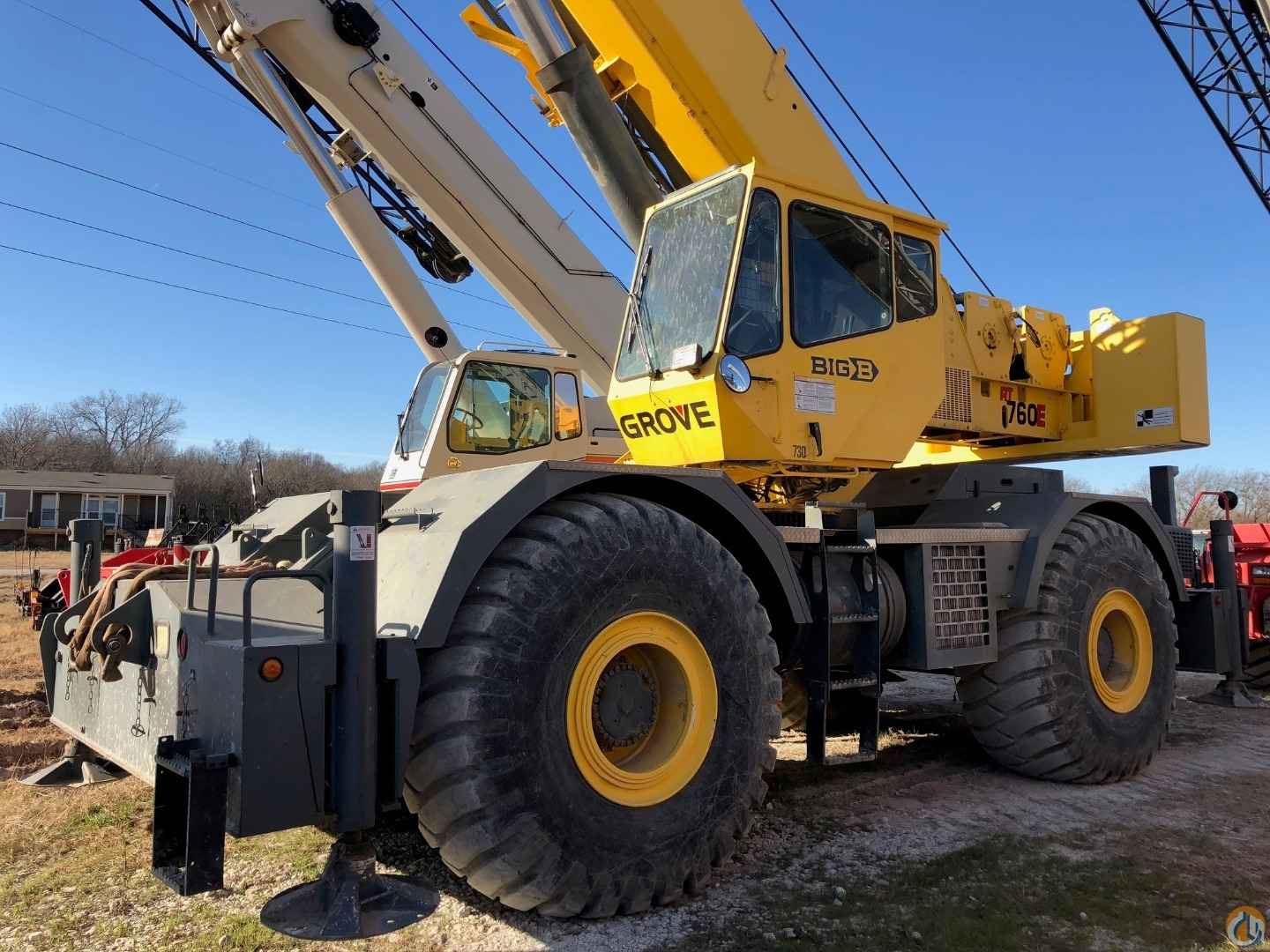 2005 GROVE RT760E, 60 TON ROUGH TERRAIN