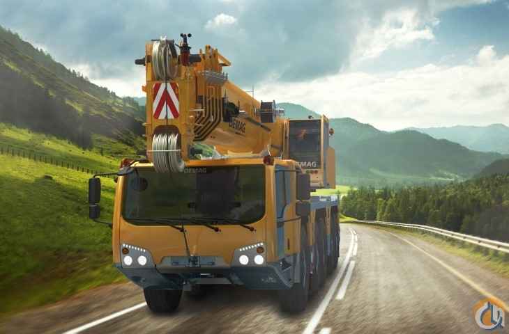 Arriving soon! New 2018 Demag AC 160-5 all terrain crane