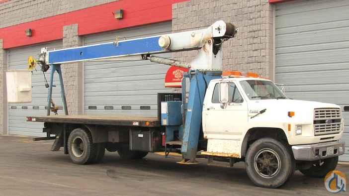USED 1991 14 TON MANITEX - LOW USE - STILL READY TO WORK