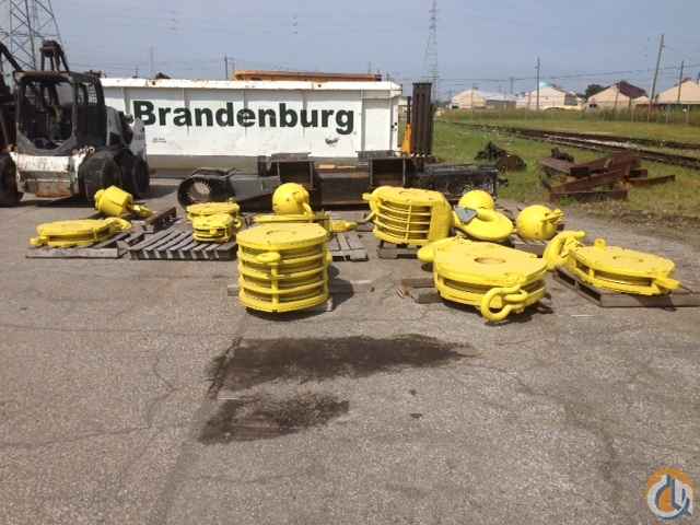 100 Ton &amp; 125 Ton 4 Sheave 1&amp;1/8