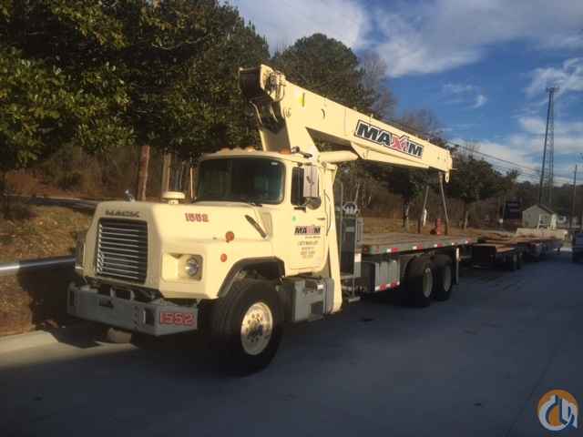 1997 Mack DM690 Boom Truck Simon RO 4792 Crane 92 ft 23.5 ton