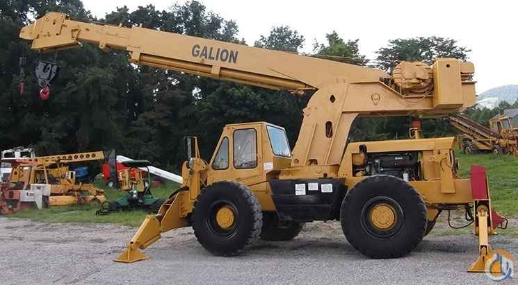 GALION 150A CRANE HYDRAULIC 30,000 LBS 15 TON OUTRIGGERS DETROIT DIESEL LIFT