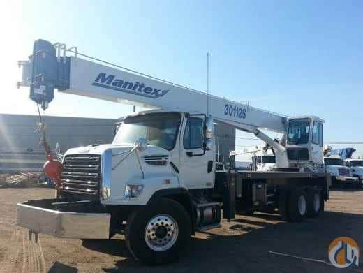 New 30 ton Manitex 30112S swing cab boom truck
