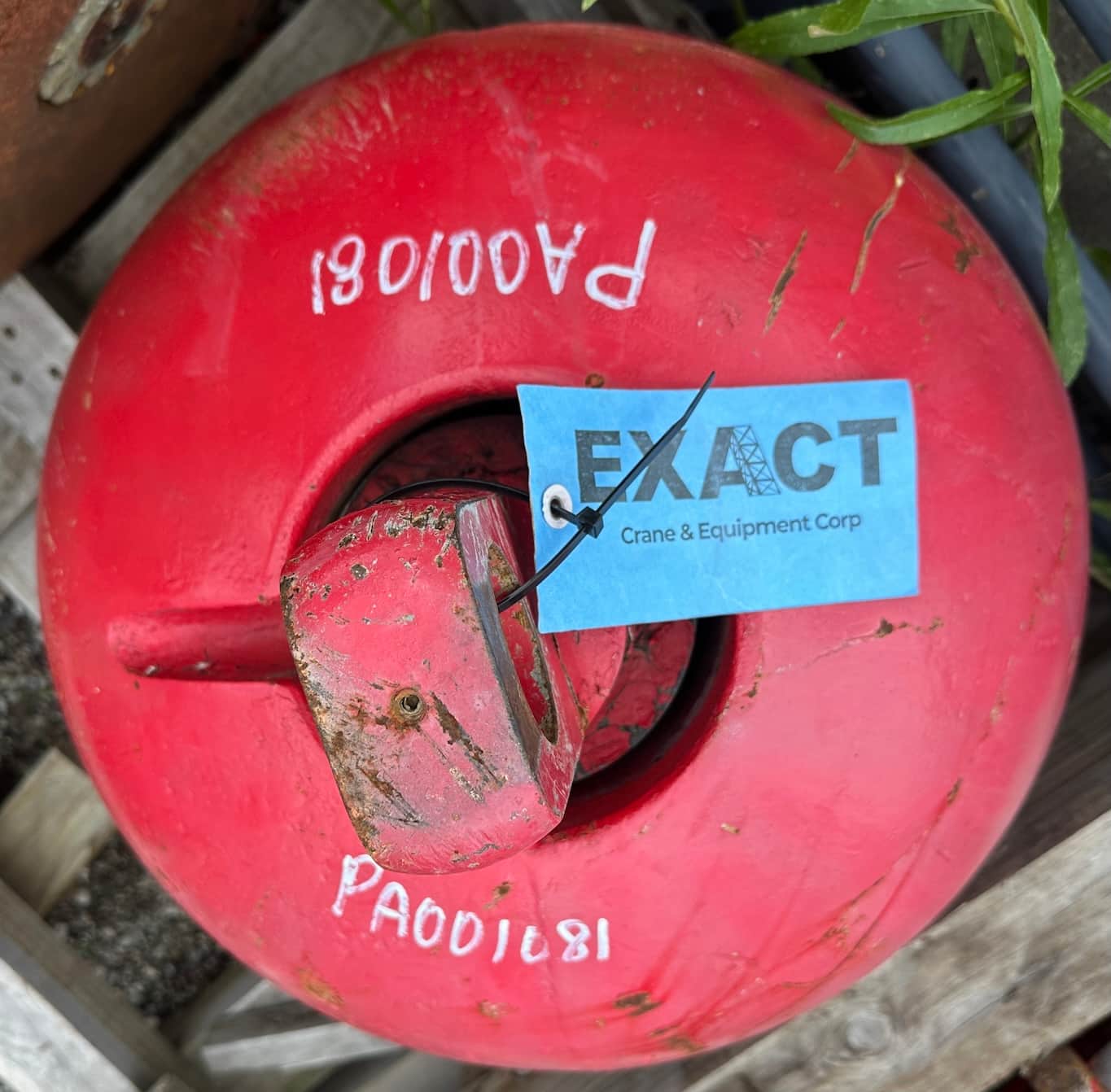 15 Ton Headache Ball – Top Swivel, 1,310 lbs