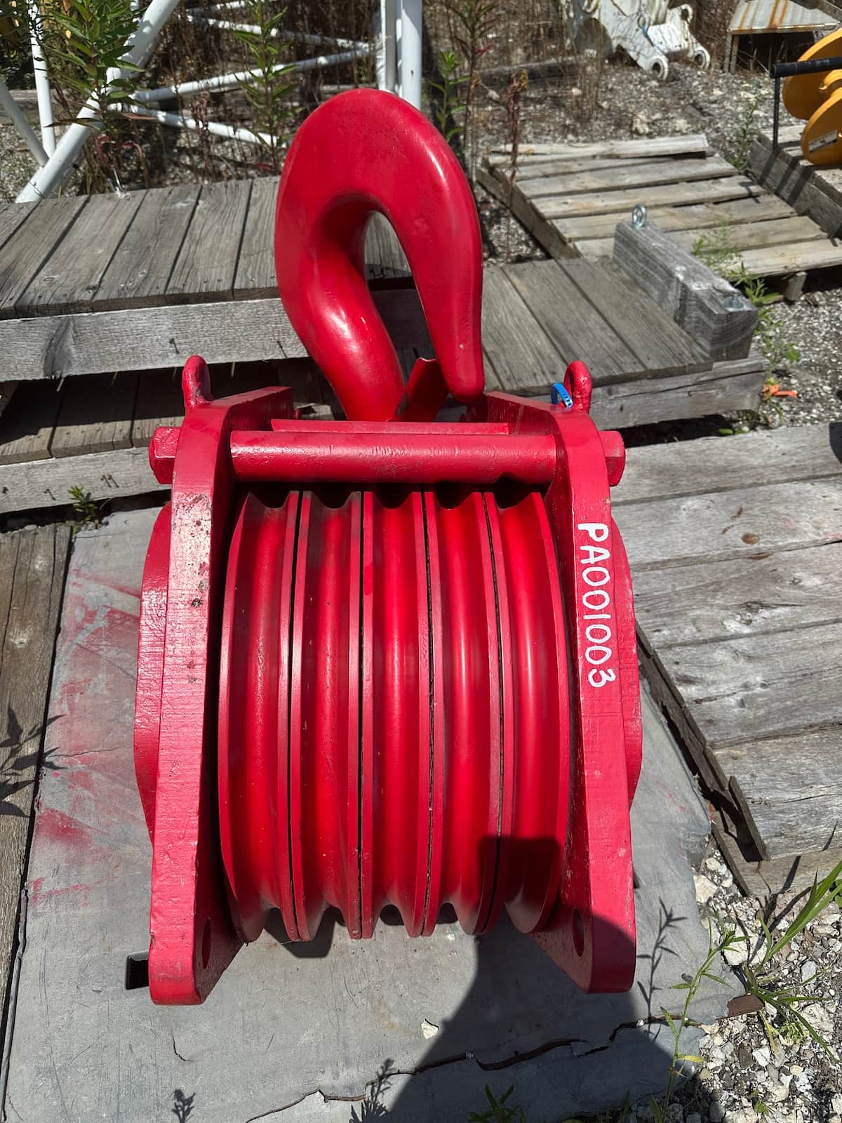 Hook Block – 5 Sheave, 7/8" Wire Rope
