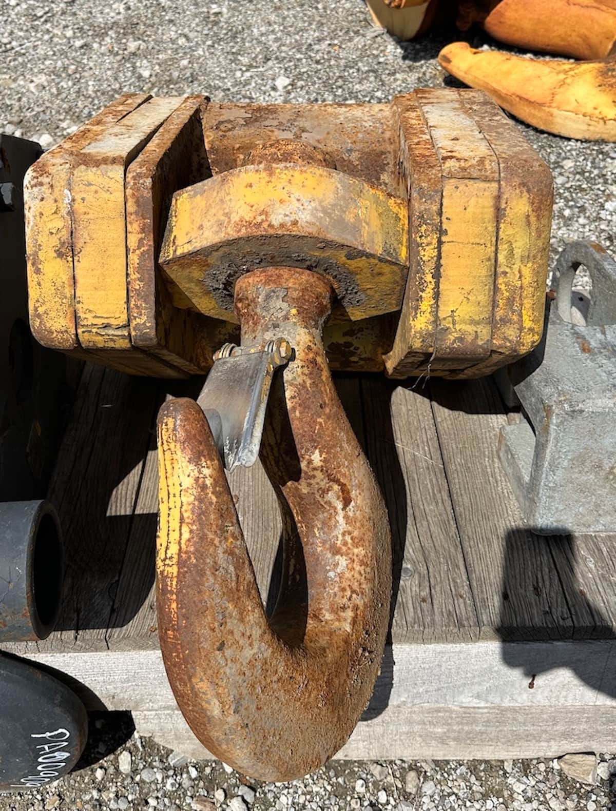 40 Ton Hook Block – 4 Sheave, 3/4" Wire Rope