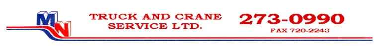 M N Truck & Crane Service Ltd.