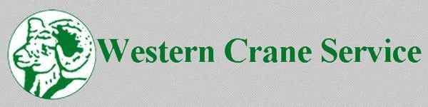Western Crane Service logo