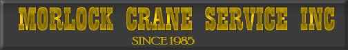 Morlock Crane Service, Inc. logo