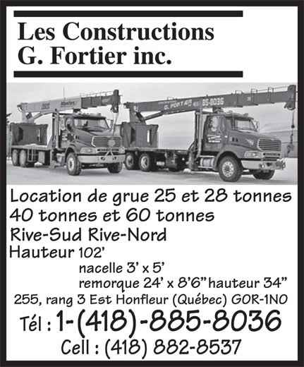 Les construction G.Fortier