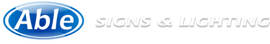 Able Sign and Lighting logo