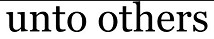 Unto Others LLC logo