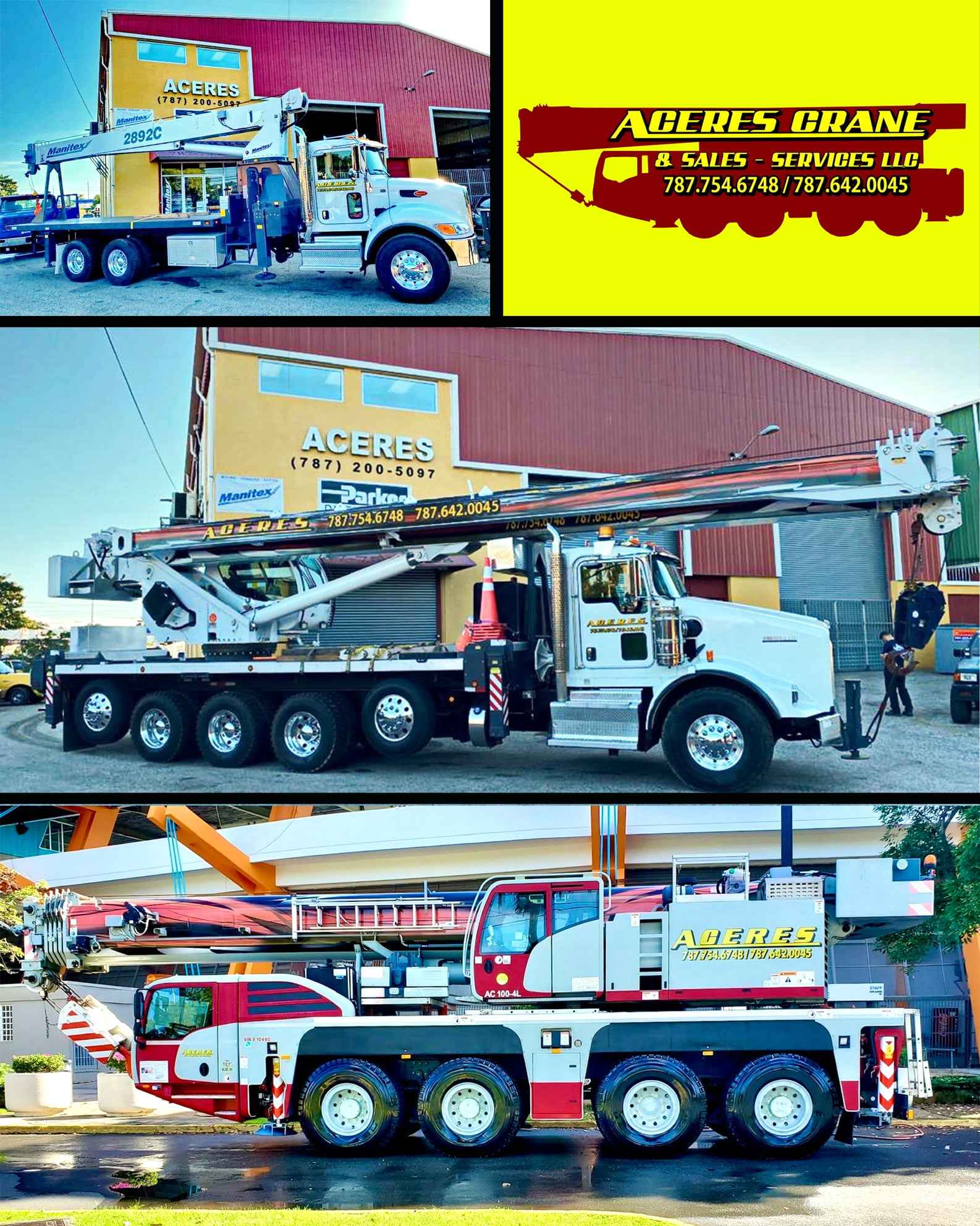Aceres Crane & Sales Services  logo