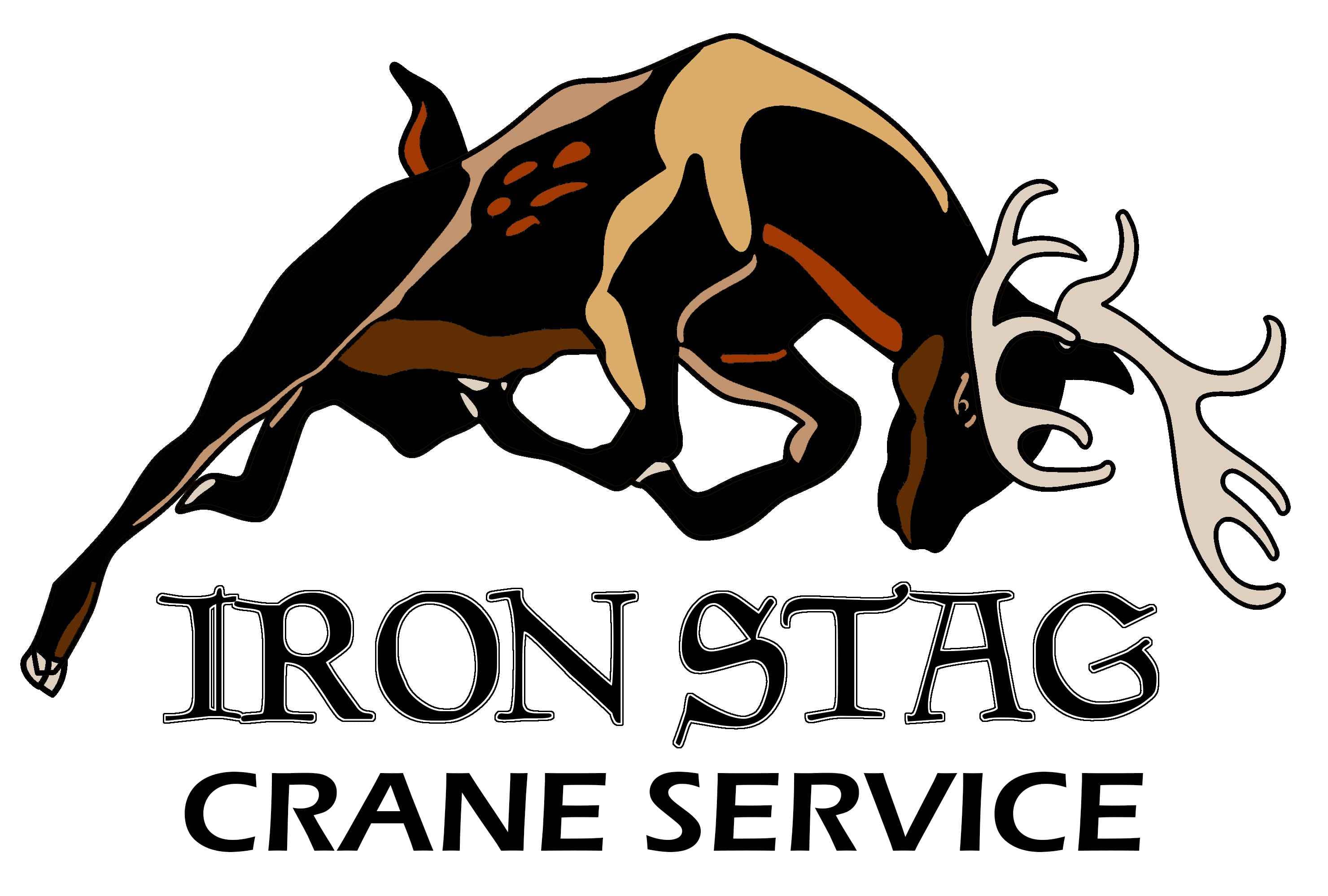 Iron Stag Crane Service logo