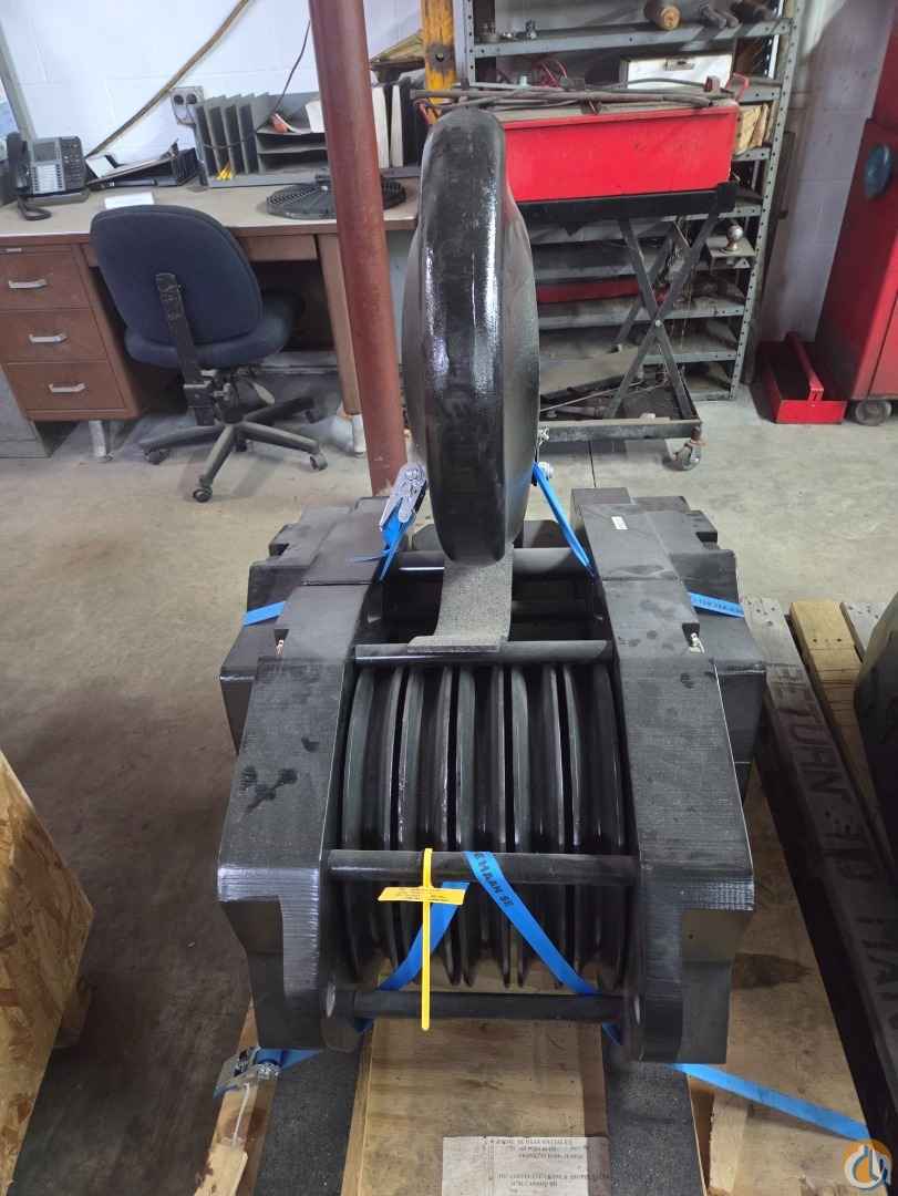 New De Haan 110 Ton Hook Block