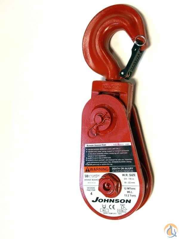 New 15 Ton Gunnebo Johnson Snatch Block