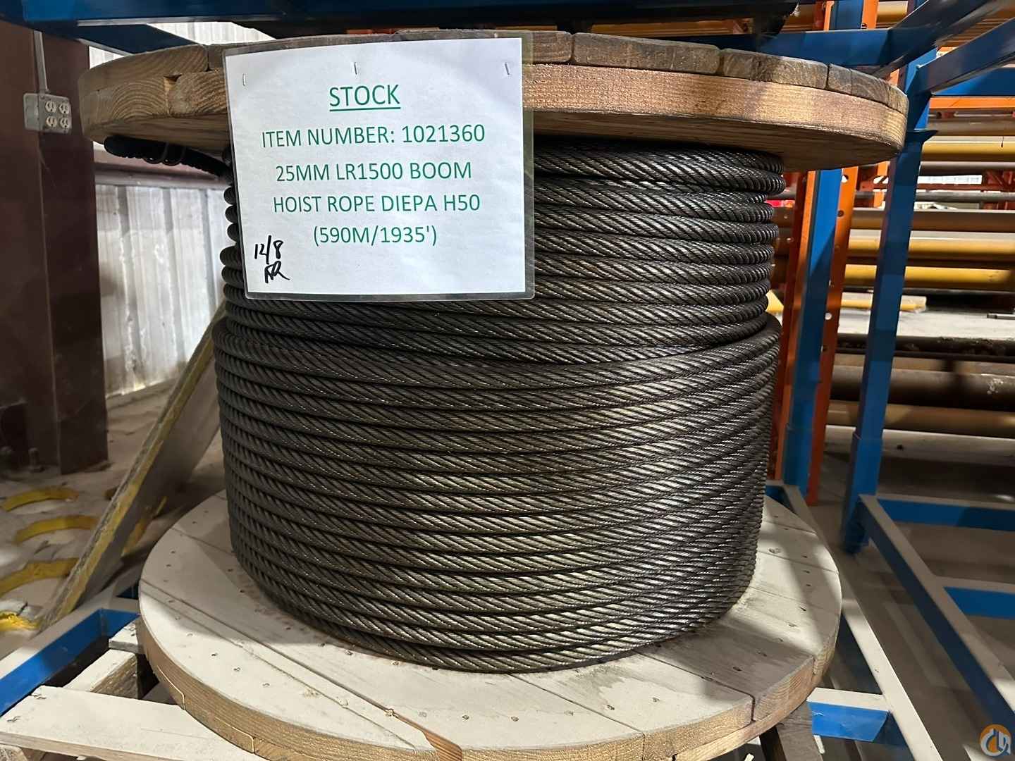 Wire Rope - 25mm x 1935'