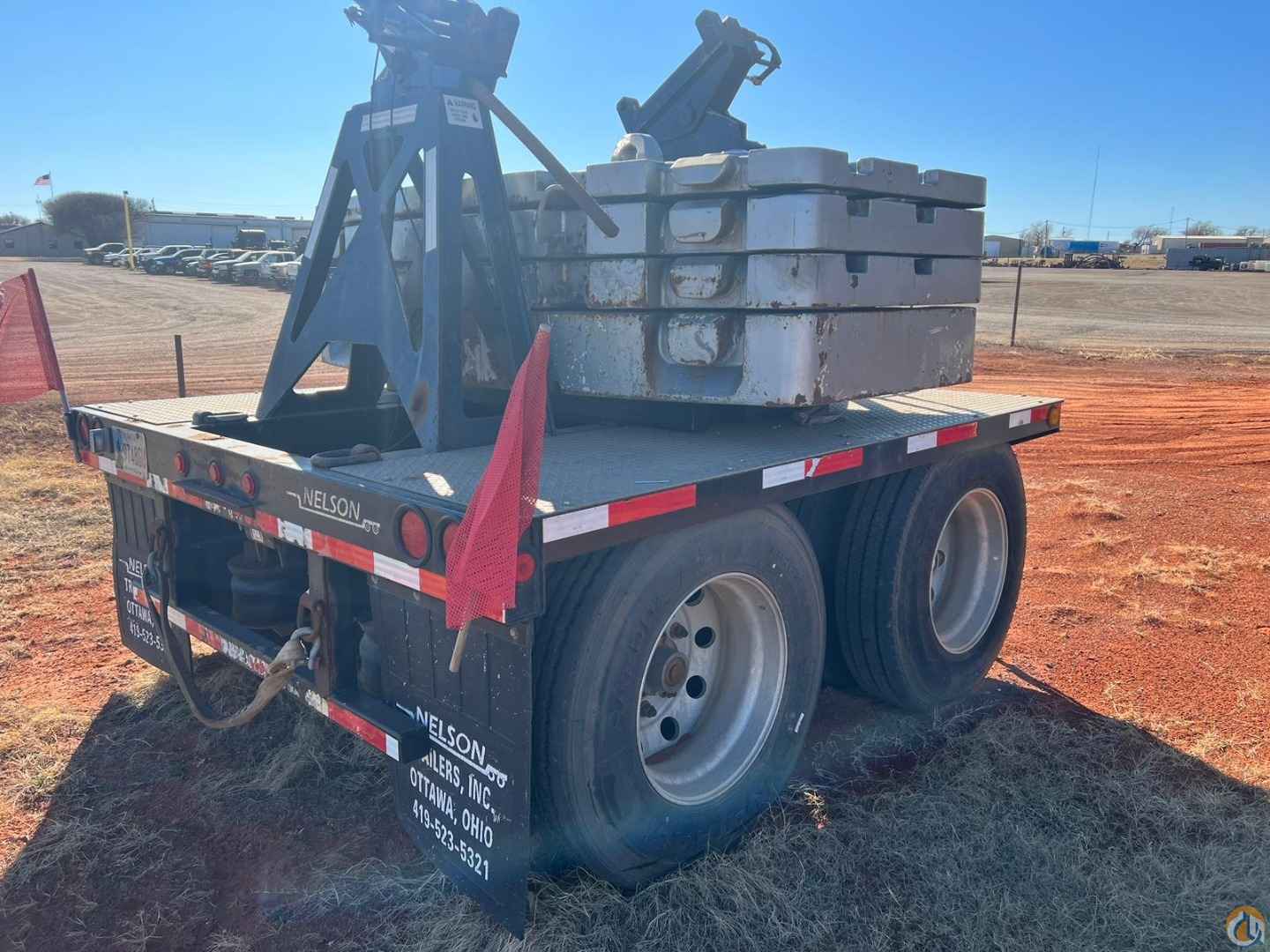 Nelson 2 Axle Boom Dolly CBC-20ST from Grove TMS9000E