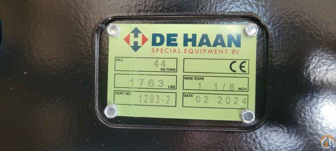 NEW 44 Ton Single Sheave Hook Block