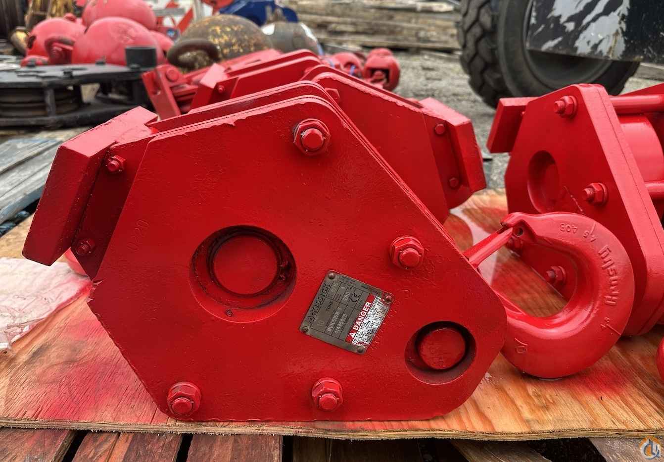10 ton, single sheave load block