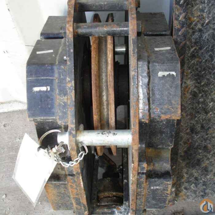 JOHNSON 15-TON SINGLE SHEAVE HOOK BLOCK S001754