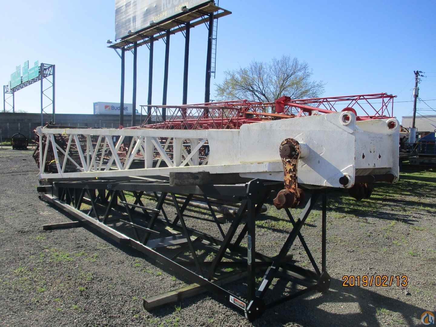 Link-Belt ABS 218/218A - 48" X 48" X 4" Tubular Boom Tip Section; CranesList ID: 276