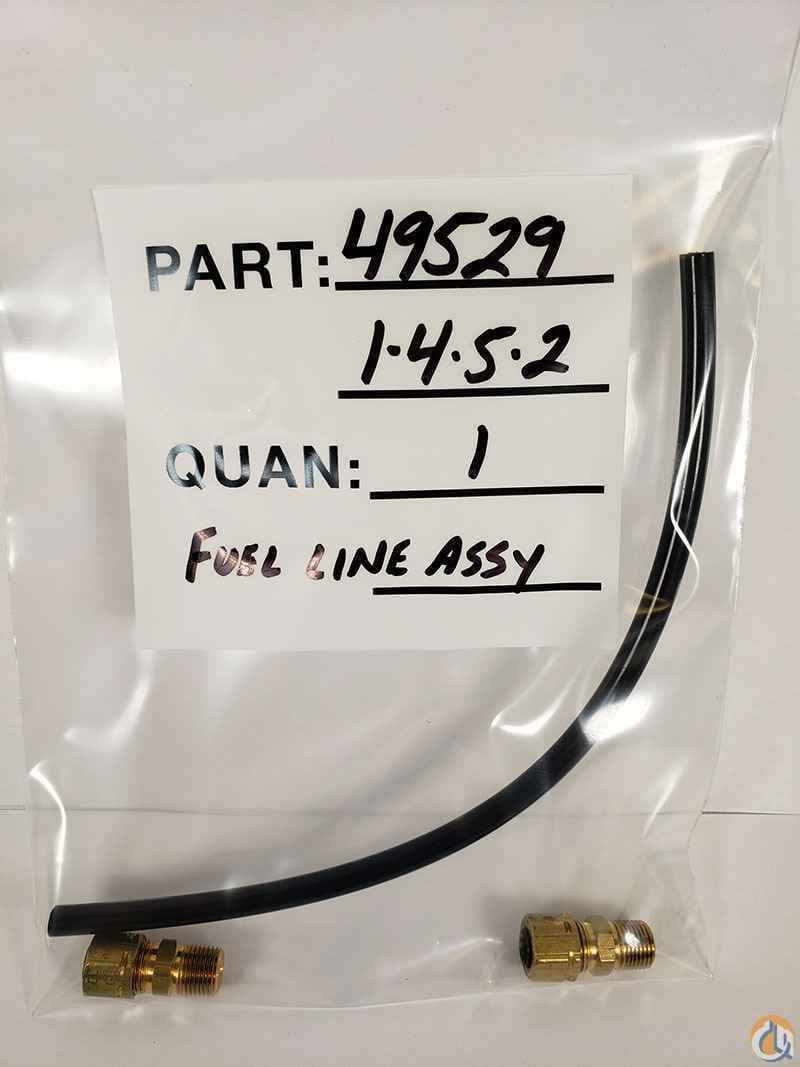 Hunter Heater Fuel Line Assembly