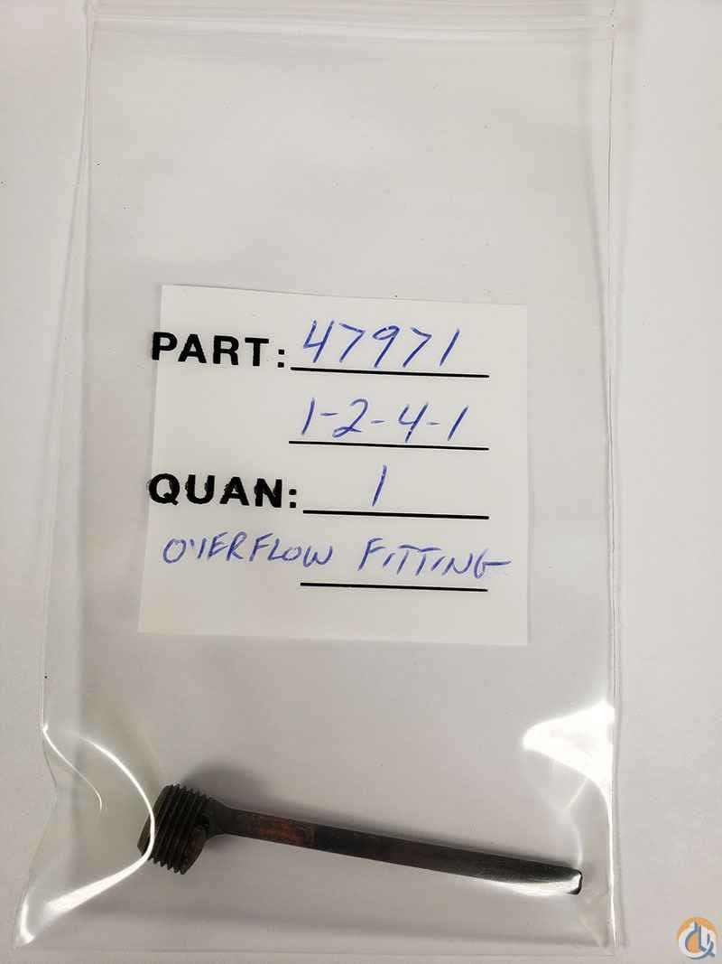 Hunter Heater Overflow Fitting