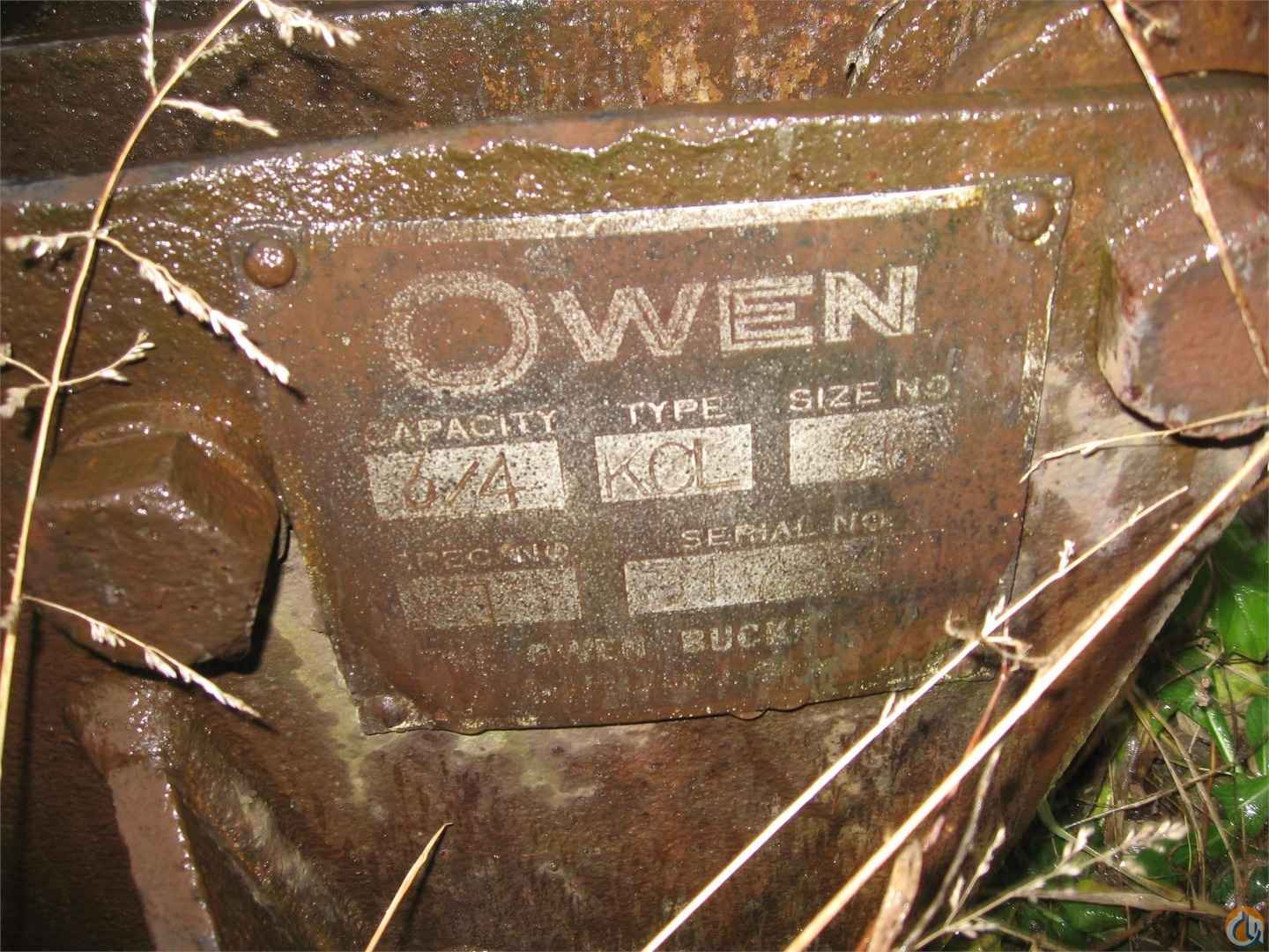 Owen Clamshell Bucket
