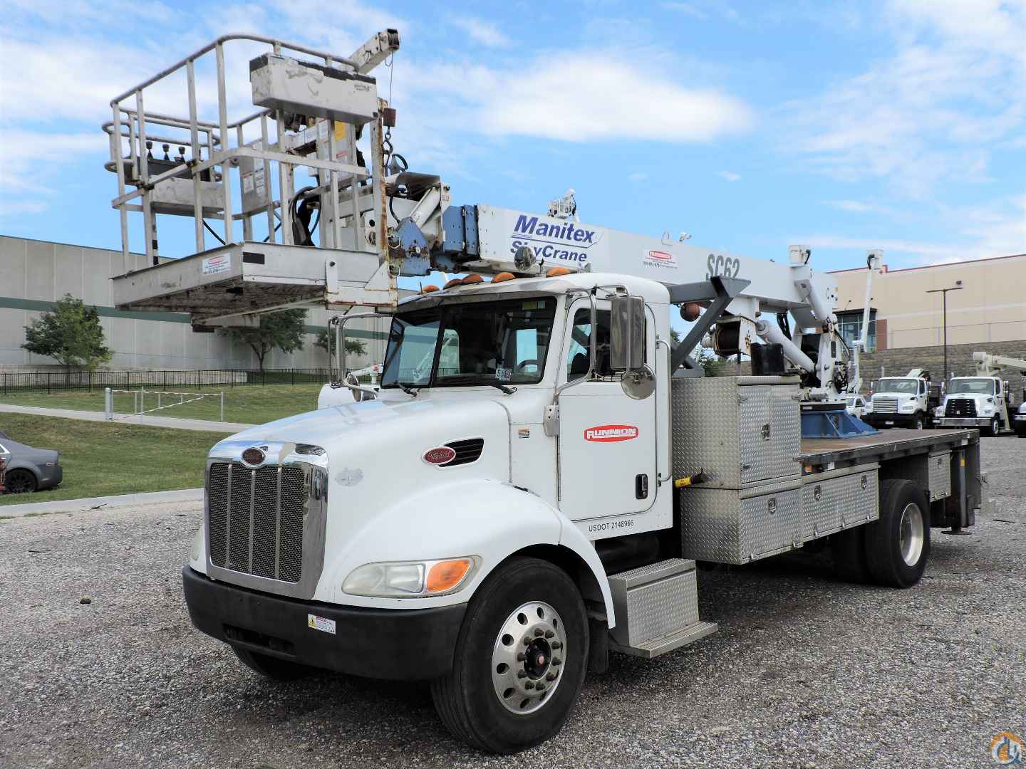 Manitex SC-62 SkyCrane mounted on a 2009 Peterbilt 335