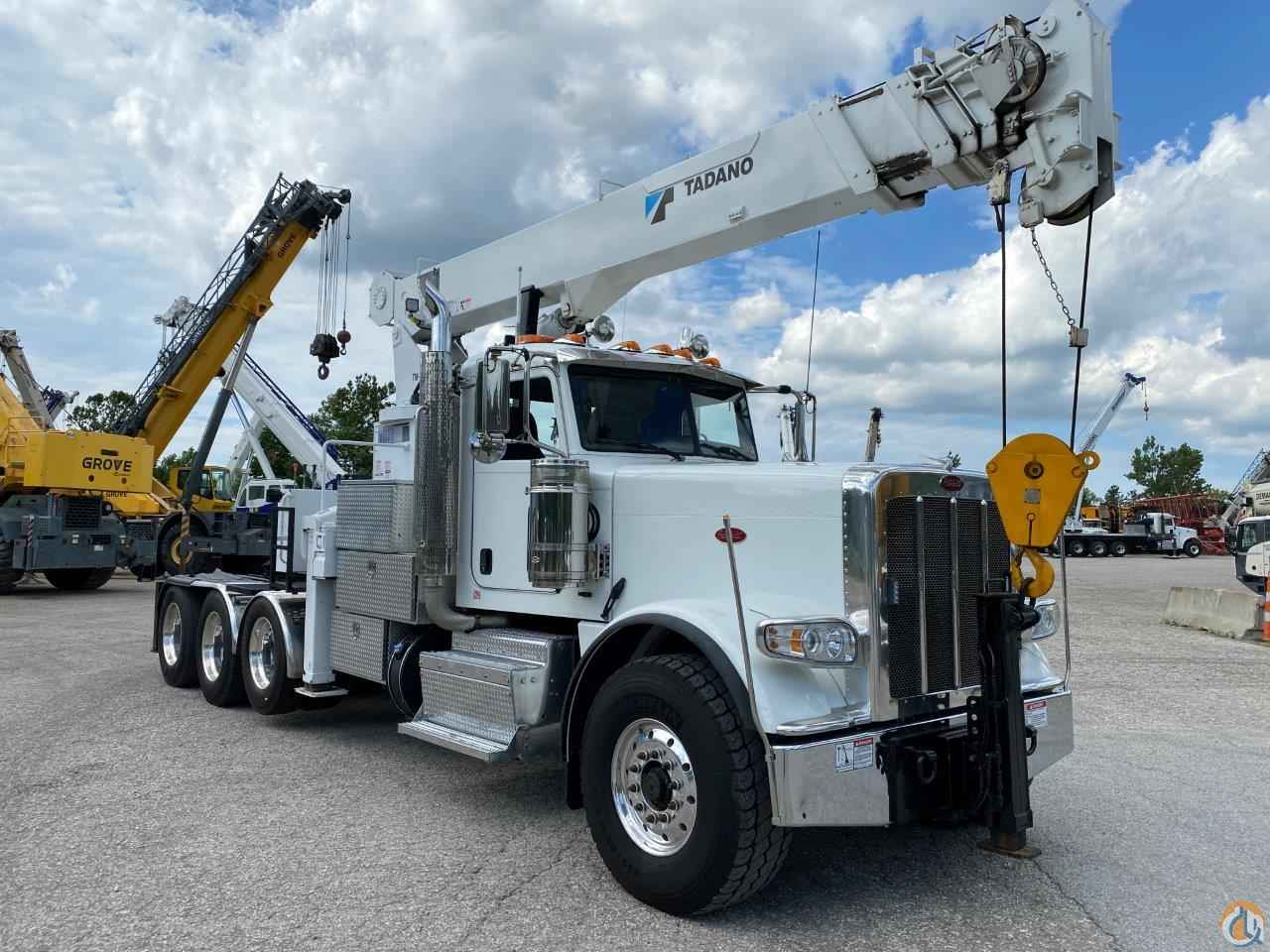 2015 Peterbilt 389 with Tadano TM1882 Crane