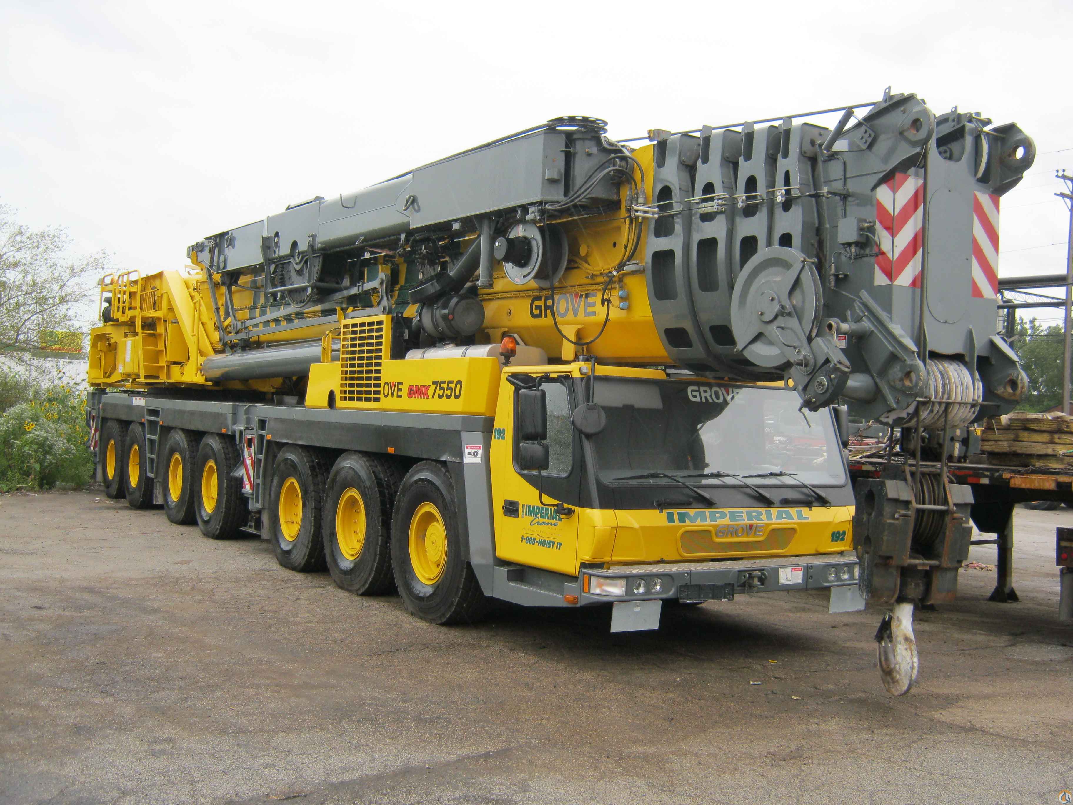 Major price reduction on 2008 Grove GMK7550