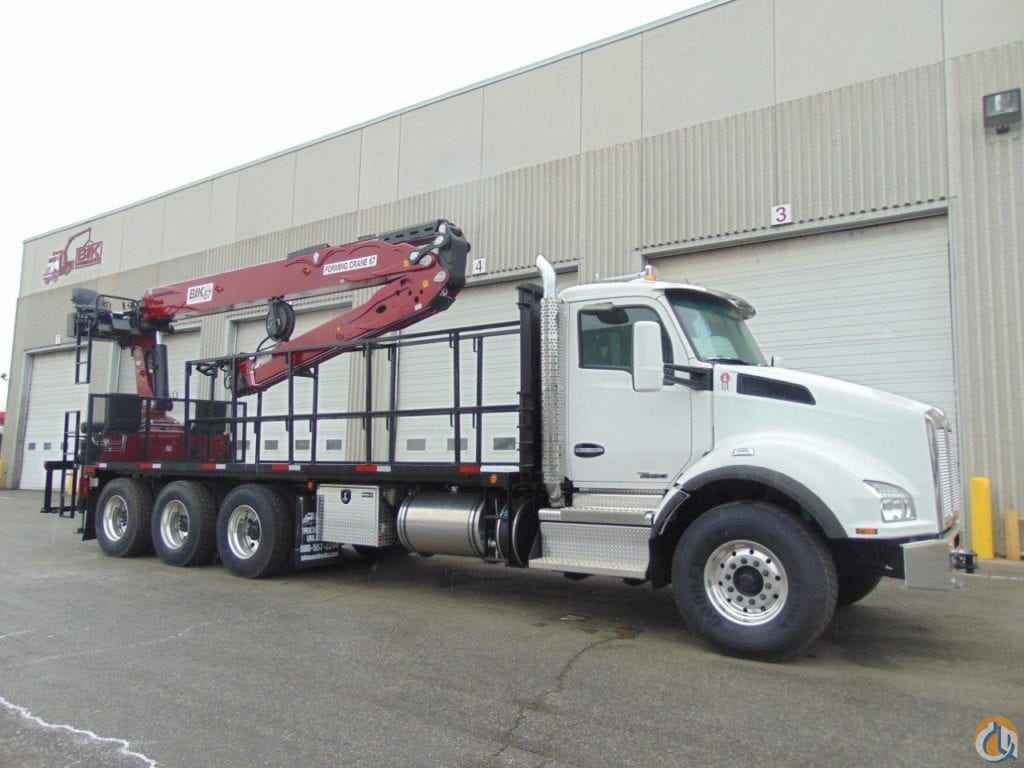 NEW BIK SERIES FC-67 FORMING CRANE – NEW 2019 KENWORTH T880 TRI-DRIVE – NEW 23′ 4″ DECK