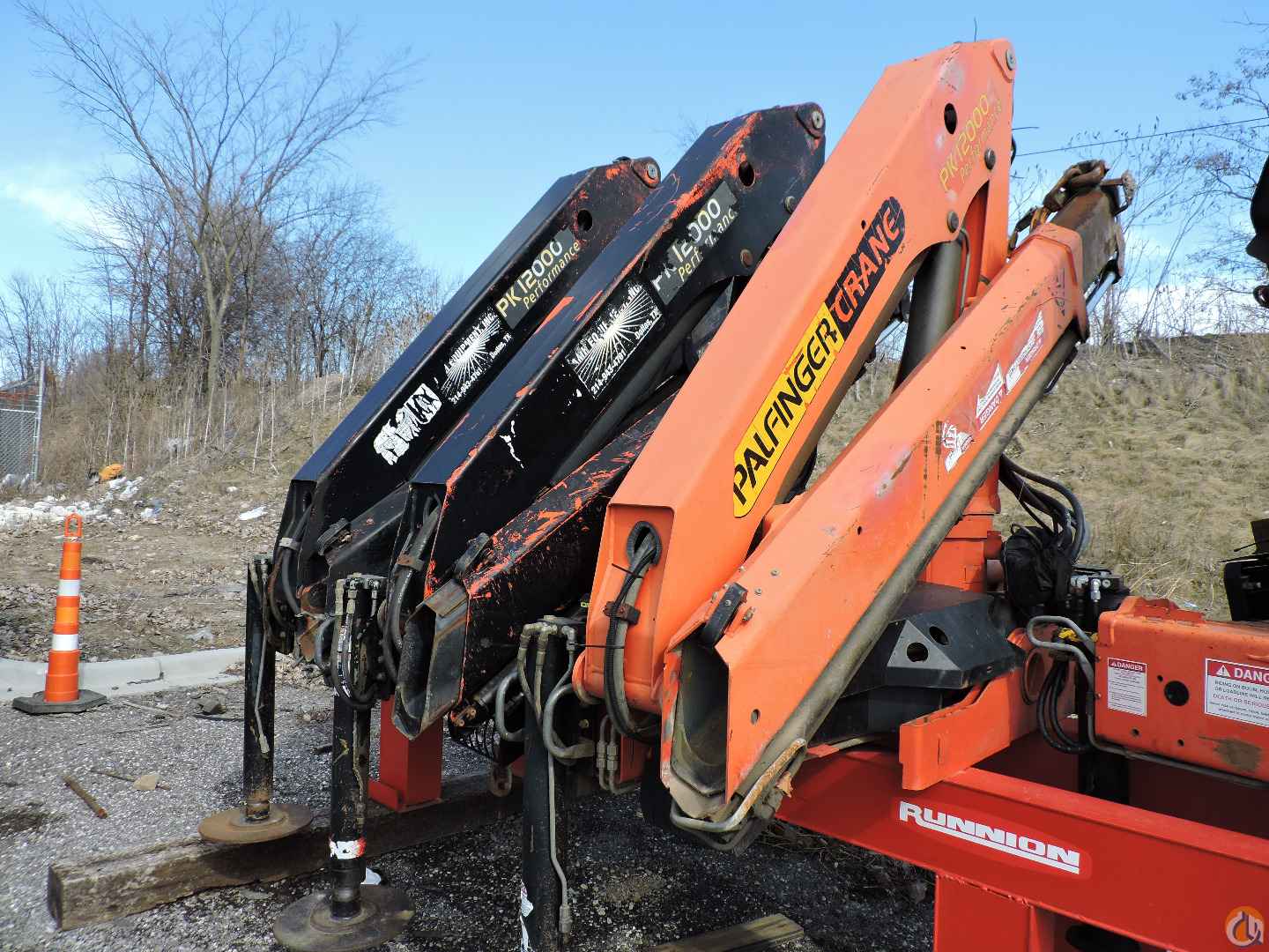 Palfinger PK12000, Unmounted