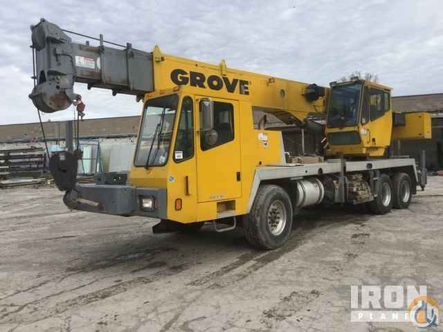 Grove TMS500E Hydraulic Truck Crane
