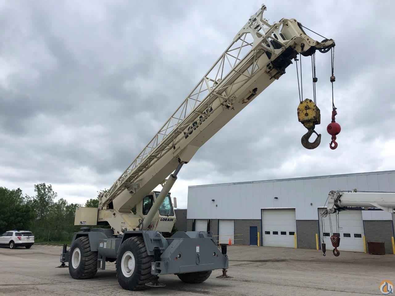 1996 Terex RT450 50 ton rough terrain crane for sale Larain