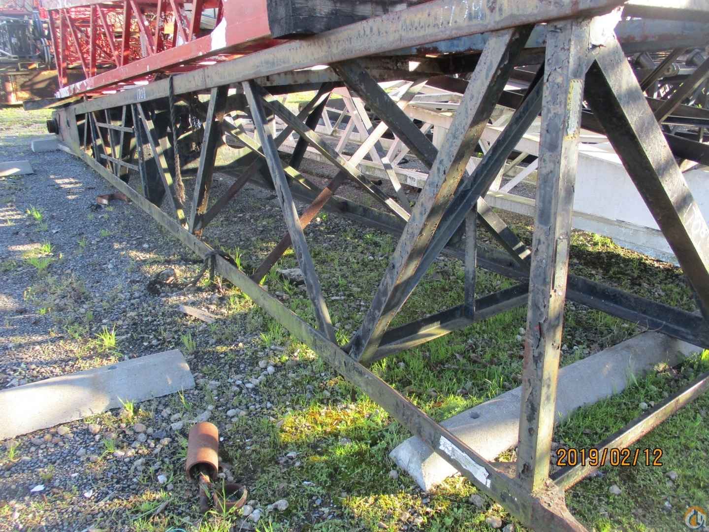 Link-Belt LS408 / LS418 / LS418A - 25' x 60" x 54" x 4" Angle Boom Tip, CranesList ID: 302